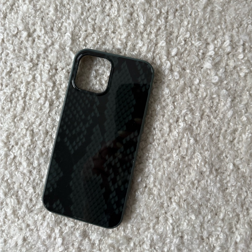 Dark Blue Snake Pattern Phone Case Phone 12 Pro Max